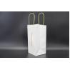 Buy cheap OEM Takeout Kraft Paper Bags With Twisted Handles Single Cup Paper Bag from wholesalers