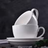 Buy cheap Classic Thick Glaze Porcelain Cups And Saucers For Caterers Canteens from wholesalers