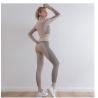Buy cheap Hip Shorts Ribbed Yoga Sports Bra Ladies 2/3 Pcs Gym Suits Running Clothes from wholesalers