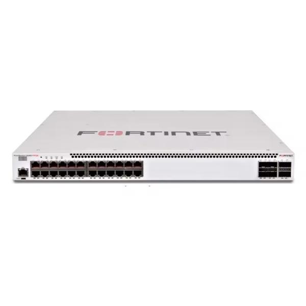 Fortinet FS-524D-FPOE Network Switch 24 GE/RJ45 Ports 4x 10 GE SFP Ports 2x 40