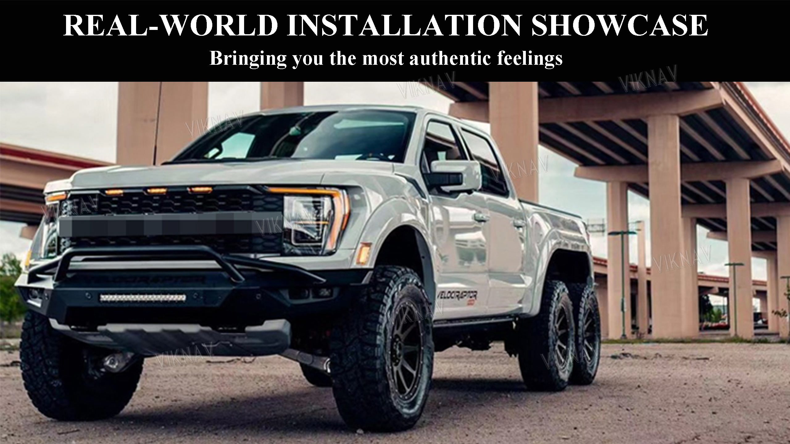 Viknav for 2021-2024 Ford Raptor F150 MP Concepts Truck Fender Flare ABS Plastic