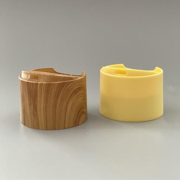 Buy cheap Samples US 0.06/Piece 24/410 Wood Disc Cap Disc Top Cap Press Cap for Shampoo Bottle from wholesalers