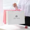 Buy cheap High End Hot Stamping Ivory Board Box Bag Paper Shopping Bag with Custom Color Accepted from wholesalers