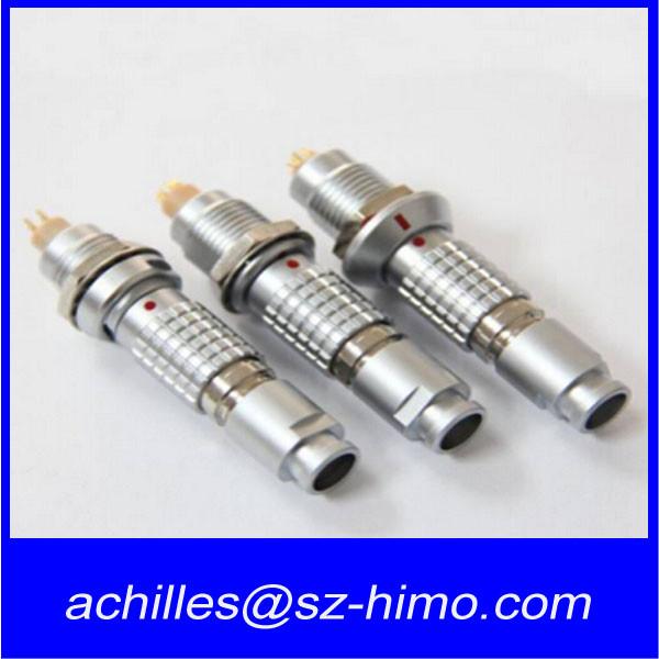 Buy cheap 0B 309 9 pin lemo push-pin connector from wholesalers