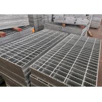 Buy cheap SS316 Skid Proof Galvanised Steel Grating Platform For Building Sidewalks product