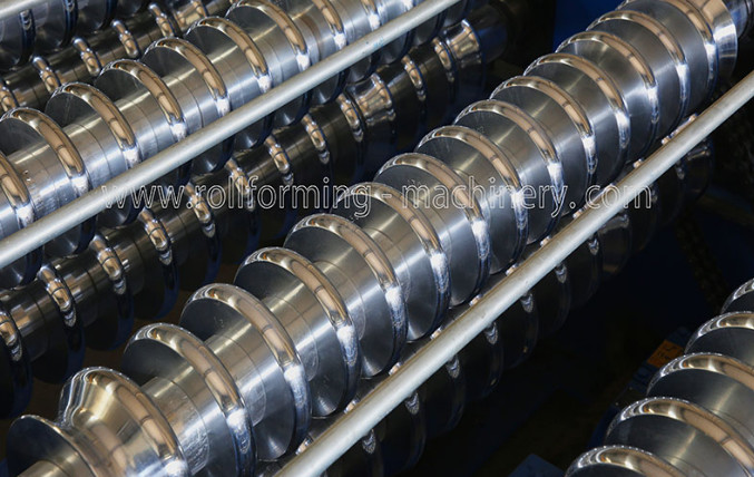 0.45mm Roof Panel Forming Machine With Manual Decoiler