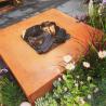 Buy cheap Outdoor Heating Square Corten Steel Wood Burning Fire Pit Table from wholesalers