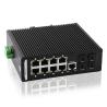 Buy cheap 56Gbps Industrial Managed POE Switch 4 SFP Fiber Full Gigabit Poe Switch from wholesalers