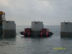 Low Pressure Ship Launching Airbags Inflatable Marine Rubber Airbag
