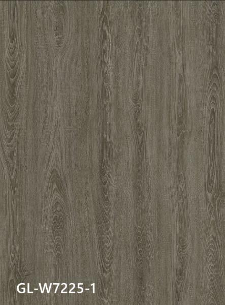 Buy cheap Anti Slip SPC Floor Plank Fireproof 4mm Dark Brown Gray Oak GKBM Greenpy GL-W7225-1 from wholesalers