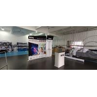 Buy cheap 10ft Straight Curve Backdrop Banner Advertising Trade Show Booth Pull Up Banners product
