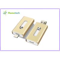 Buy cheap Aluminum Alloy Compact 8GB USB Disk iflash Drive Mobile Phone OTG For PC product