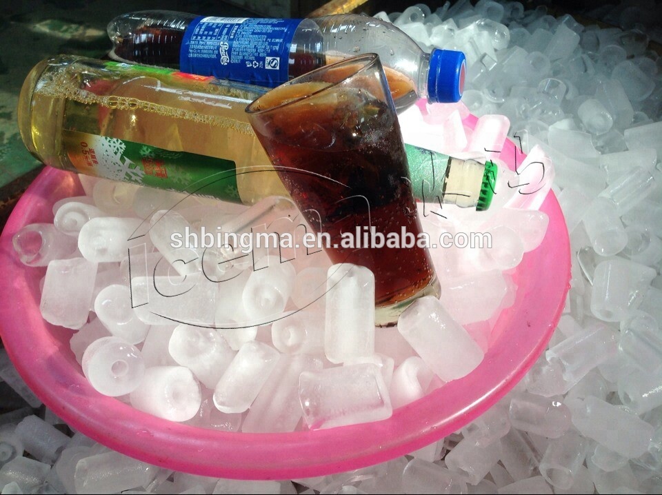 Industrial 1 Ton Tube Ice Machine with 4600W Power Direct