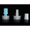 Buy cheap 5mm Caliber Blue Color Plastic Spout Caps For Skin Care Doypack / Baby Food Pouch Tops from wholesalers