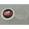 Buy cheap Diamond Cut Edge Personalized Coins By Brass Stamped And Box Packing from wholesalers