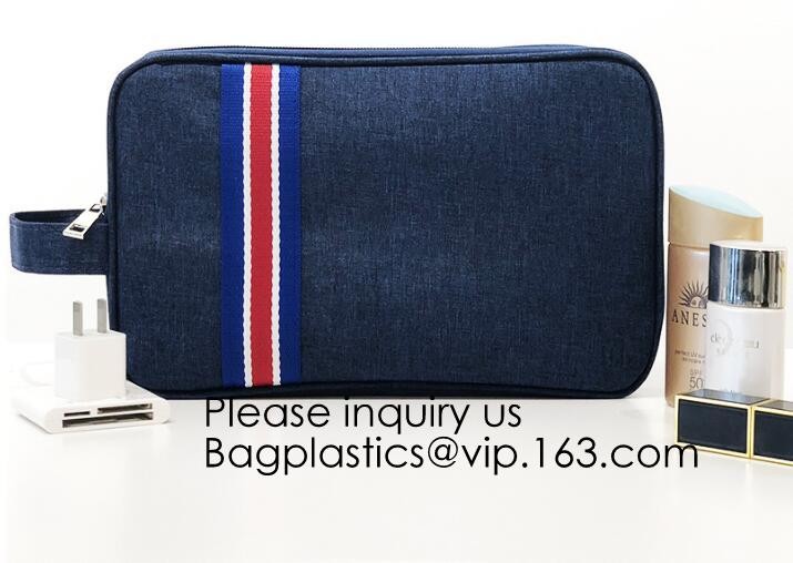 Multifunction canvas cosmetic bags felt makeup bag for sale toiletry bag for travel,makeup bag necesery travel bagease
