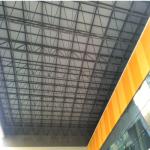 Prefabricated Stadium Steel Structure Gymnasium Single Slope Multi Span
