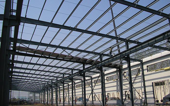 ASTM Steel Structure Building Large Span Warehouse Workshop Q235 Q355B