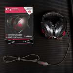 Dynamic Stereo Bass Sound 2.2m 100mA USB Gaming Headset