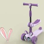 Adjustable Lightweight Kids 3 Wheel Scooter For Children 3-8 Years Foot Brake
