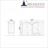 Buy cheap Galvanized 8mm Glass DC24V Bus Stop Waiting Shed from wholesalers