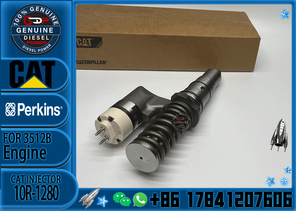 High Quality 3512B 3516B Engine Industrial Common Rail Fuel Injector 10R-1280 250-1308 196-5802
