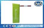 Folding Car Park Barriers 24V DC Brushless Motor 0.9s 3m Orange Green Brown