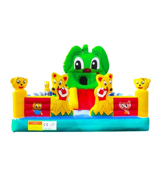 Buy cheap Customizable Size Childrens Bounce House Inflatable Double Stitching from wholesalers