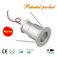 Buy cheap 1W LED Ceiling Light Recessed Mini 1W LED Downlight hole size 15mm wall panel product