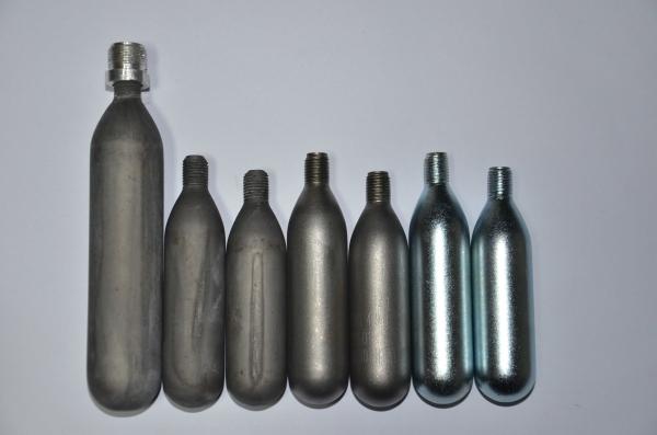 Buy cheap 12g D18-12 Disposable Gas Bottles For Air Life Jackedts / Powder Fire from wholesalers