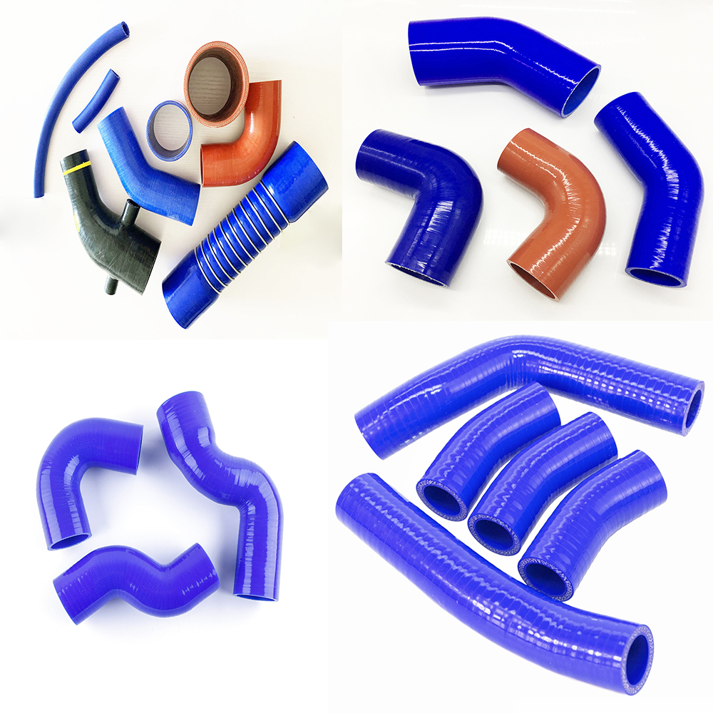 Universal Silicone Hose for Retrofit/Upgrade 90 Degree Bend Temperature Pressure Resistant