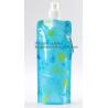 Buy cheap Promotional Customized Foldable Plastic Water Bottle Bag,Fashion bpa free bottle foldable water bag 480ml bagease pack from wholesalers