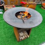 OEM Oxidised Brasero Corten Steel BBQ Grill Charcoal Bbq Grills