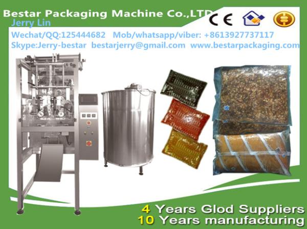automatic liquid packing machine coconut oil sachet packaging machine bestar