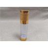 Buy cheap Non Spill Acrylic Lotion Bottle With A Diaphragm Inside Aluminum Cover from wholesalers