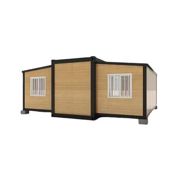 Buy cheap 20ft Double-Wing Container House with EPS Sandwich Panel Roof and MGO Board Floor from wholesalers