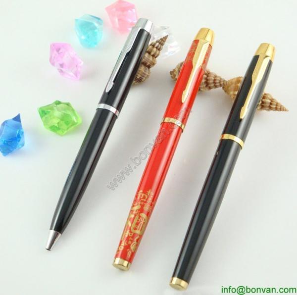 Buy cheap logo printed Advertising gift custom promotional metal pens,roller pen & ball pen from wholesalers