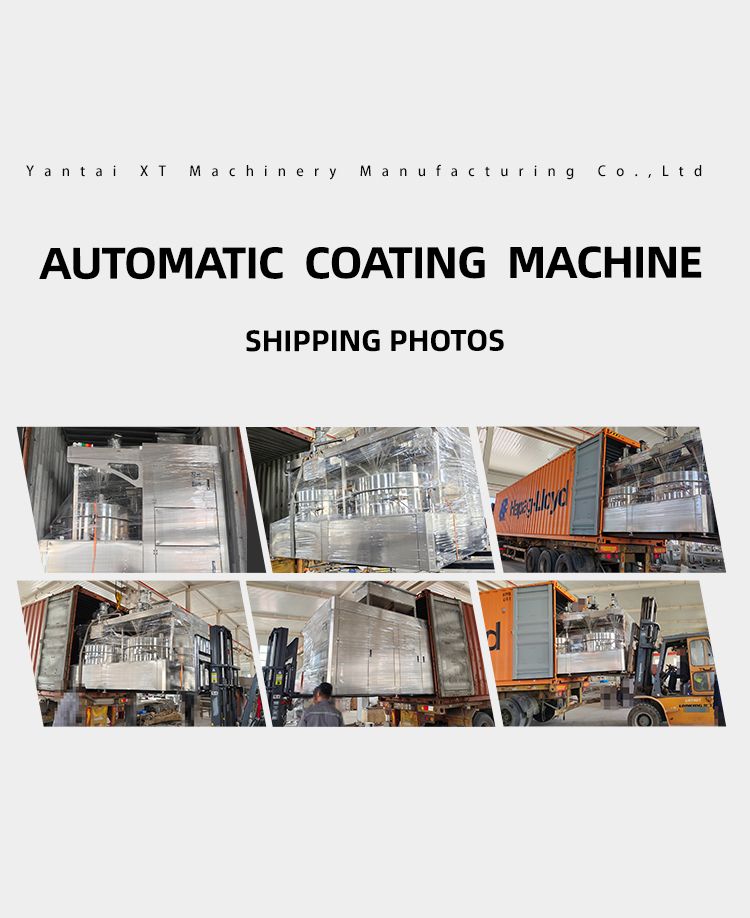 250-300kg/h Automatic Peanut Coating Machine Cashew Coating Machine