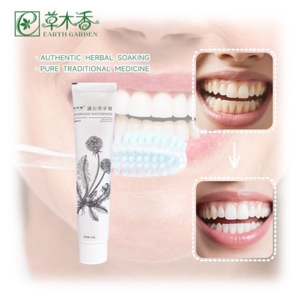 Buy cheap Dandelion Flavor Toothpaste Dandelio 120g Teeth Whitening Gum Natural from wholesalers