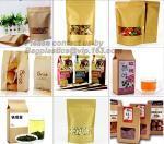 100% Food Grade Customized Recyclable Eco Zipper Eight Side Sealed Biodegradable