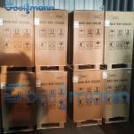 Digital Thermostat Beer Bottle Fridge Chiller , Glass Door Small Beer Fridge