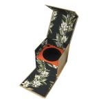 Custom Brand Logo Printed Flip Gift Paper Box Gold Makeup Essential Oil Skin