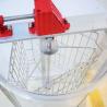 Buy cheap 304 Stainless Steel 3 Frame Radial Transparent Manual Honey Extractor from wholesalers