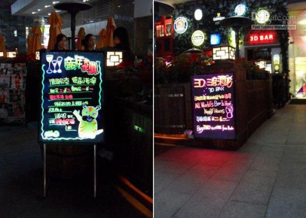Buy cheap 7 Color LED Writing Boards RGB Change Magic Sparkle For Outdoor / Indoor from wholesalers