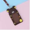 Buy cheap Non-Toxic Silicone ID Badge Holder for Office School ID Credit Cards Proximity Key Cards License from wholesalers