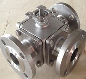 Buy cheap 3 way Forged Stainless Steel Ball Valve With Flanged Connection from wholesalers