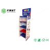 Buy cheap OEM Customized Printing Promotional Recycling Paper Floor Cardboard Display Stand from wholesalers