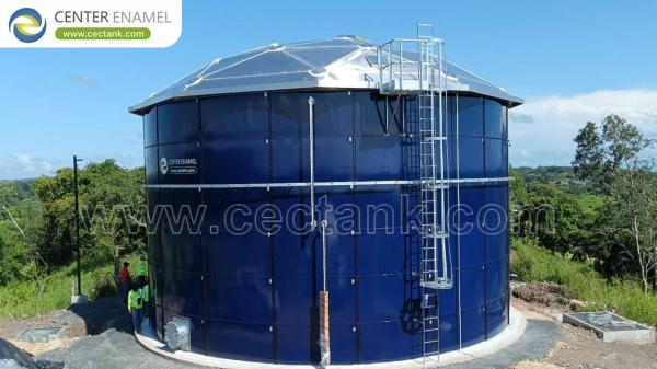Buy cheap Anti Corrosion Glass Fused Steel Tanks With 1500V Holiday Test from wholesalers
