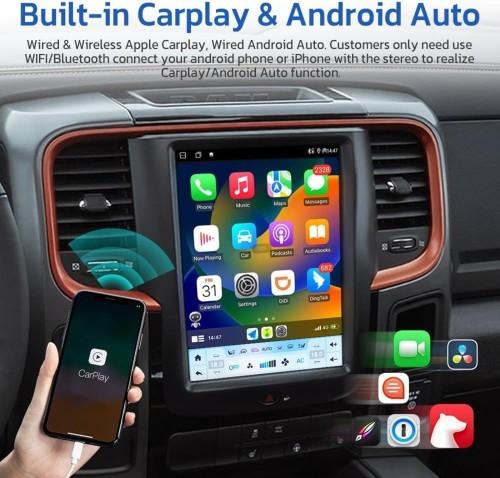 Buy cheap Wireless Car 1500 Dodge Ram Radio Upgrade 2014 2015 2016 2017 10.4 Inch from wholesalers