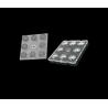 Buy cheap Optical Lens Manufacturers Factory Price 8in1 130*34 Degree High Power Led Optical Lenses With PC from wholesalers